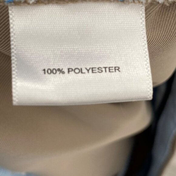 Peter Millar Tan 100% Polyester Slacks Men's Size 34 Hemmed to 30" Length - Picture 7 of 8